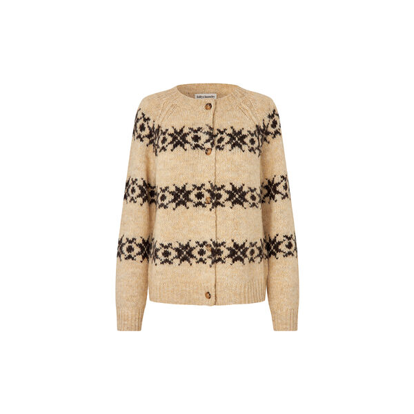 PadovaLL Cardigan Knit LS, creme, Lollys Laundry
