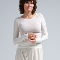 Elvira Blouse, off-white, Seamless Basic