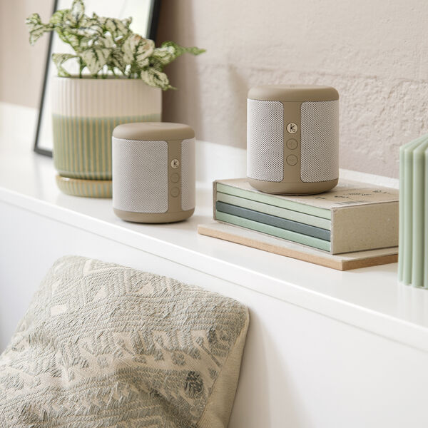 Karl Bluetooth speaker, ivory sand, Kreafunk