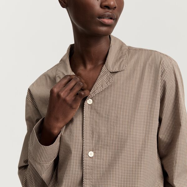 Classic Pyjamas Check, mix fossil, Aiayu