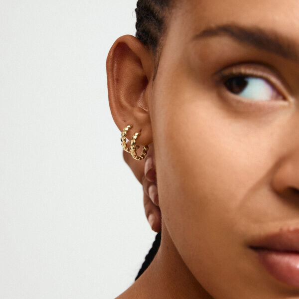 MAEVE Earrings, gold plated, Pilgrim