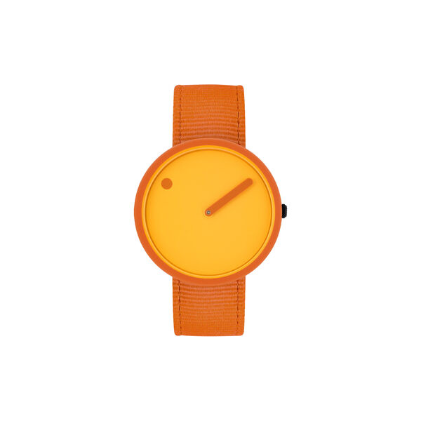 Picto Wrist Watch, burnt yellow/burnt orange Picto Wrist Watch, burnt yellow/burnt orange, PICTO