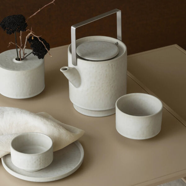 MAKOTO Teacup, moonbeam, Blomus