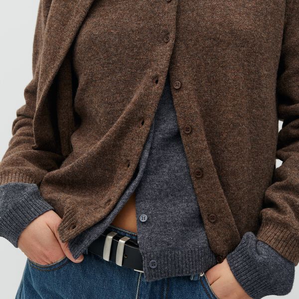 Averie M Knit, java melange, mbyM