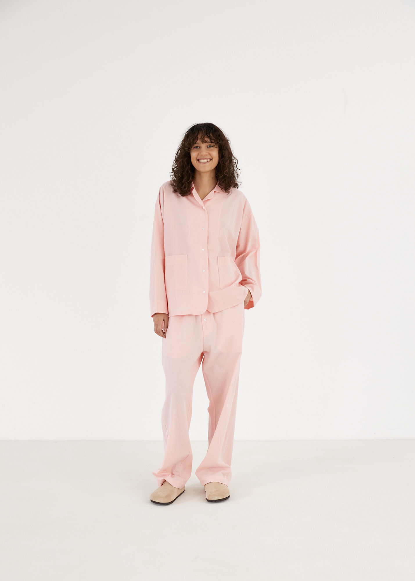 Aiayu seersucker pyjamas top