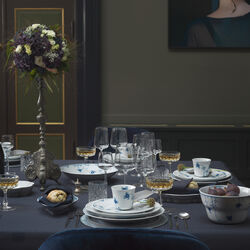 Blue Elements Deep Plate Ø 25 cm, Royal Copenhagen