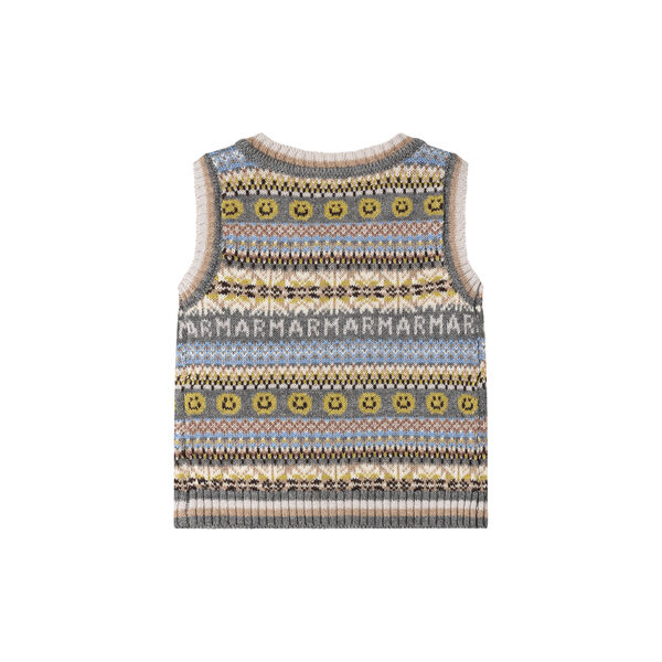 Taj Knitted Vest, fair isle, MarMar Copenhagen