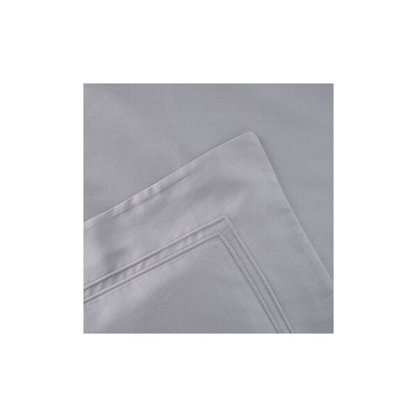 Triomphe Bed Linen, platine, Yves Delorme