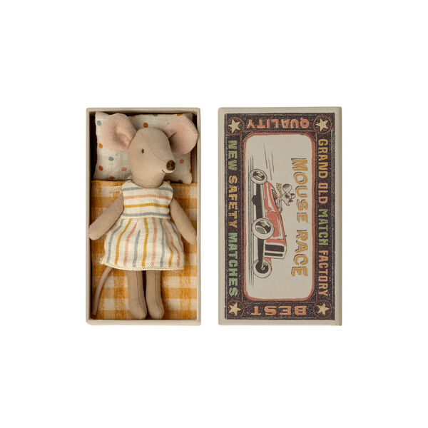 Big Sister Mouse in Matchbox, Maileg
