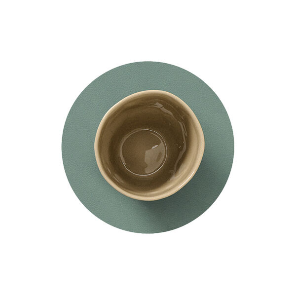 Nupo glass mat Circle, pastel green, LIND DNA