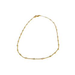 Aurora Necklace, gold, Stone Copenhagen