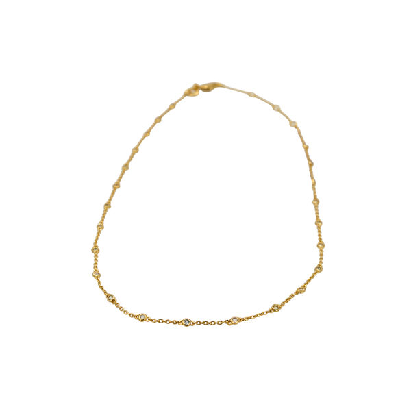 Aurora Necklace, gold, Stone Copenhagen