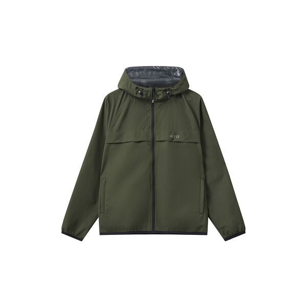 Rømø LW Rain Jacket Packable, army Rømø LW Rain Jacket Packable, army, H2O Sportswear