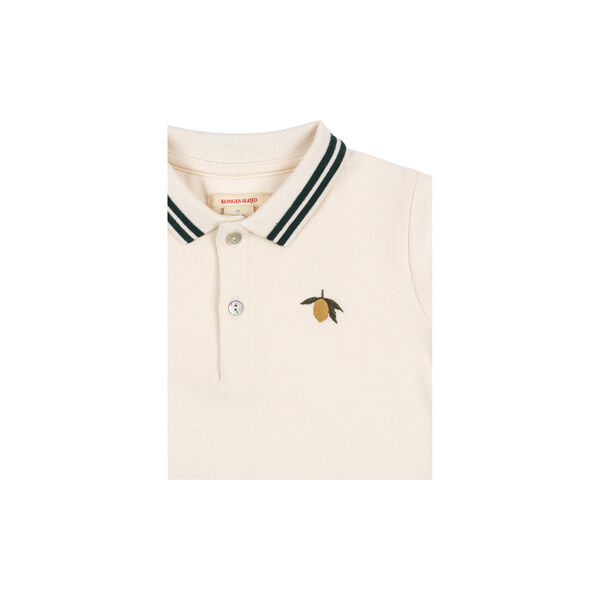 Florian Polo Shirt, antique white Florian Polo Shirt, antique white, Konges Sløjd