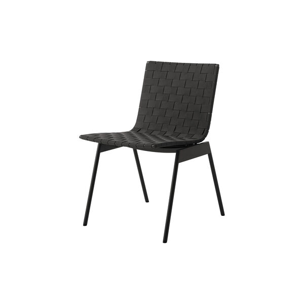 Ville AV33 Outdoor Side Chair, warm black, &Tradition