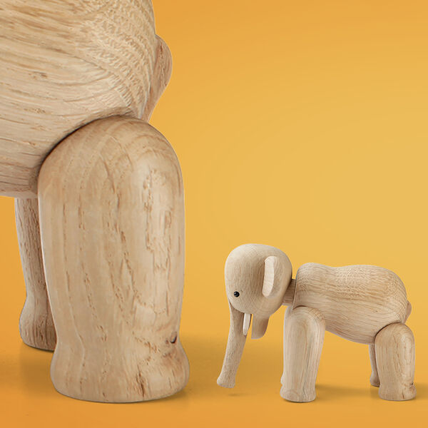 Multi-pack liliput oak 3 pcs., Kay Bojesen Denmark