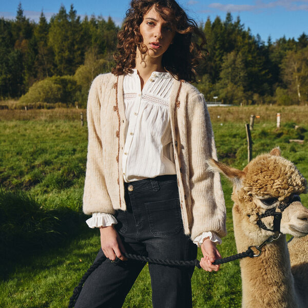 IRSAINTS Blouse, snow white, Atelier R&ecirc;ve