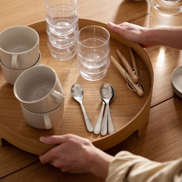 Bridge Tray, oak, Design House Stockholm