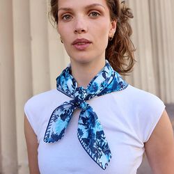 ORIENTAL&nbsp;Scarf, blue, Bella Ballou