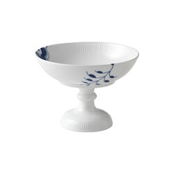 Blue Fluted Mega Bowl On Stand 80 cl, Royal Copenhagen