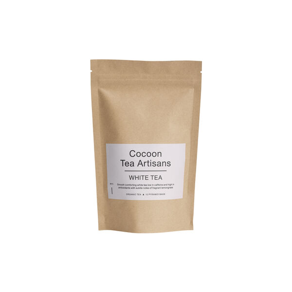 Refill Bag, organic white tea, Cocoon Tea Artisans