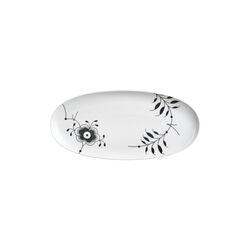 Black Fluted Mega Dish 37 cm, Royal Copenhagen