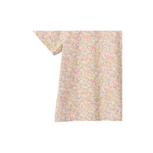 T-Shirt S/S Manna, blush flower meadow, Wheat