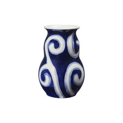 Tulle Vase, blue, Kähler