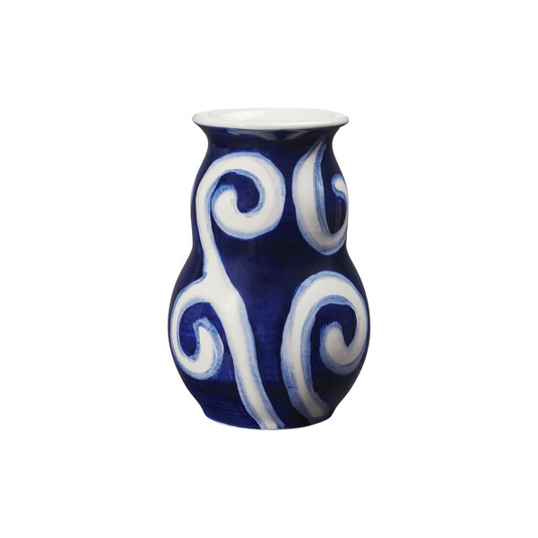 Tulle Vase, blue, Kähler