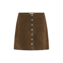 KBEbba Suede Skirt, partridge, Karen by Simonsen