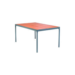 FOUR Table, bamboo/dark grey, HOUE