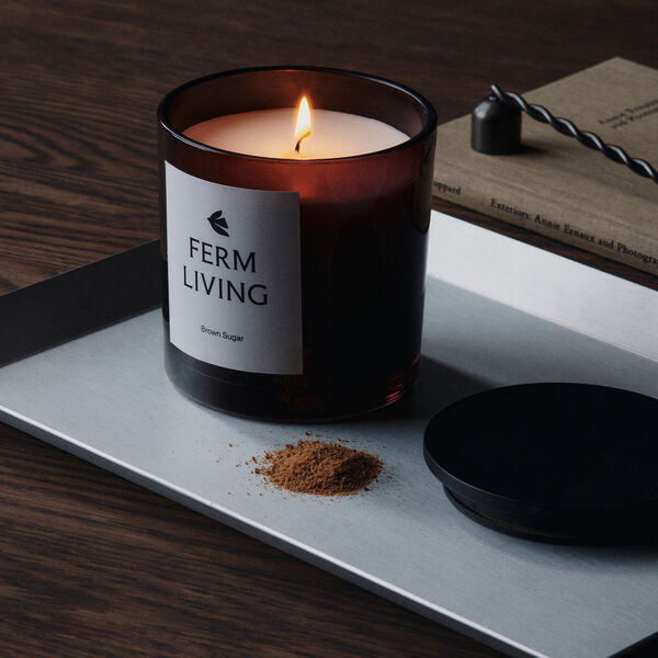 Vitto Scented Candle 1 wick, dark grape, Ferm Living