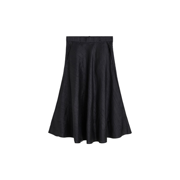 Bea Skirt Silk, black navy, Aiayu