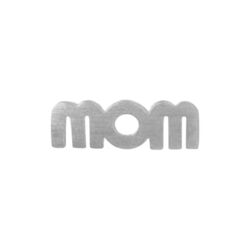 Wow Mom Earring Single, silver, Stine A Jewelry