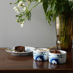 Blue Fluted Mega Souffle 20 cl, 2 pcs, Royal Copenhagen