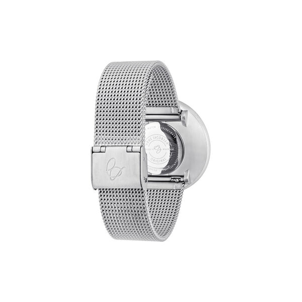 Bankers Wrist Watch, grey/steel, Arne Jacobsen Watches