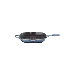 Signature cast iron square grillit 26 cm, chambray, Le Creuset