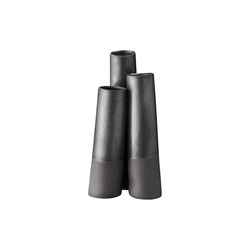 Tube Vase, black, Ditte Fischer Copenhagen
