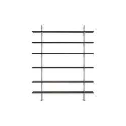 Keen Shelving, steel/ash veneer, GUBI