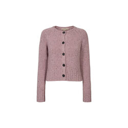 Dixit Cardigan, rosa melange, ELISE GUG
