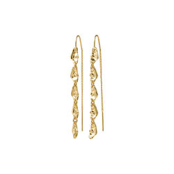ELIYAH chain earrings, gold plated, Pilgrim