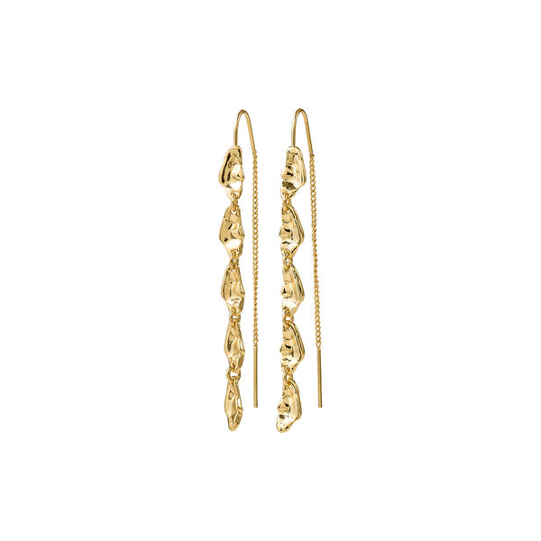 ELIYAH chain earrings, gold plated, Pilgrim
