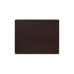 Bull table mat Square L, brown, LIND DNA