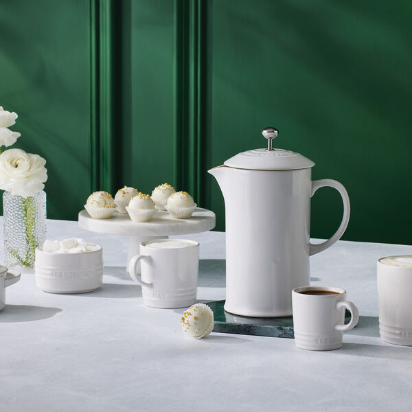 Espresso Mug, white Espresso Mug, white, Le Creuset