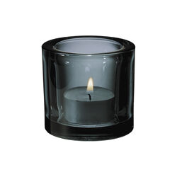 Kivi tealight holder, grey, Iittala