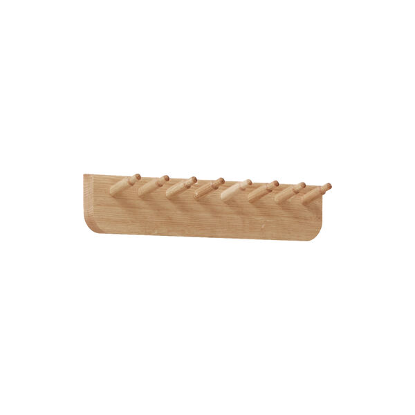 Echo Coat Rack 40, white oiled oak Echo Coat Rack 40, white oiled oak, Form & Refine