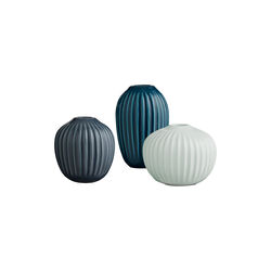 Hammersh&oslash;i Vase Miniature 3 pcs, green, K&auml;hler