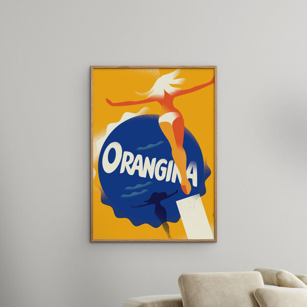 Pool, Poster & Frame