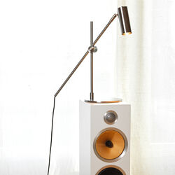 Lektor Desk Lamp, steel, Rubn