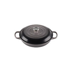 Signature cast iron buffet pot 30 cm, flint, Le Creuset
